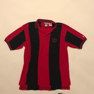 VTG Champion 1996 olympics polo shirt size large